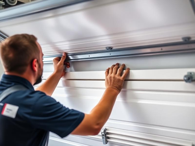 Professional garage door installation service by Somerville Garage Doors technician